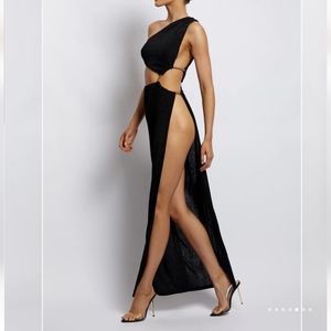 COPY - One shoulder cut out maxi dress